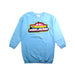 A Blue Crewneck Sweatshirts from The Marc Jacobs in size 6T for girl. (Front View)