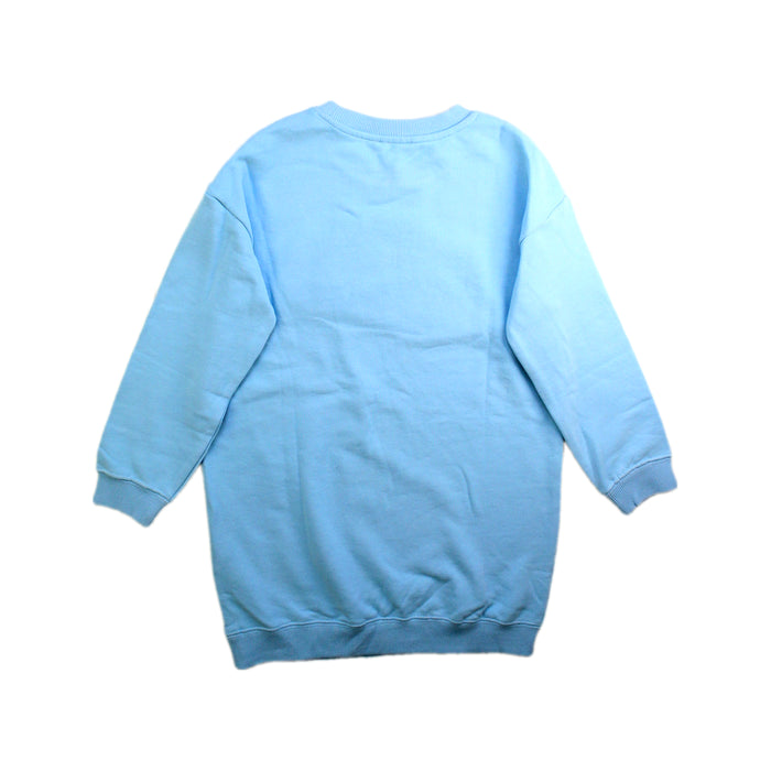 A Blue Crewneck Sweatshirts from The Marc Jacobs in size 6T for girl. (Back View)