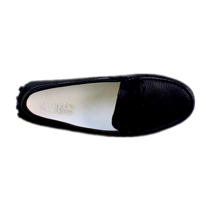 A Black Loafers & Moccasins from Tod’s in size 9Y for boy. (Front View)