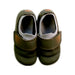 A Green Sneakers from Bobux in size 12-18M for boy. (Back View)