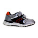 A Silver Sneakers from Geox in size 18-24M for boy. (Front View)