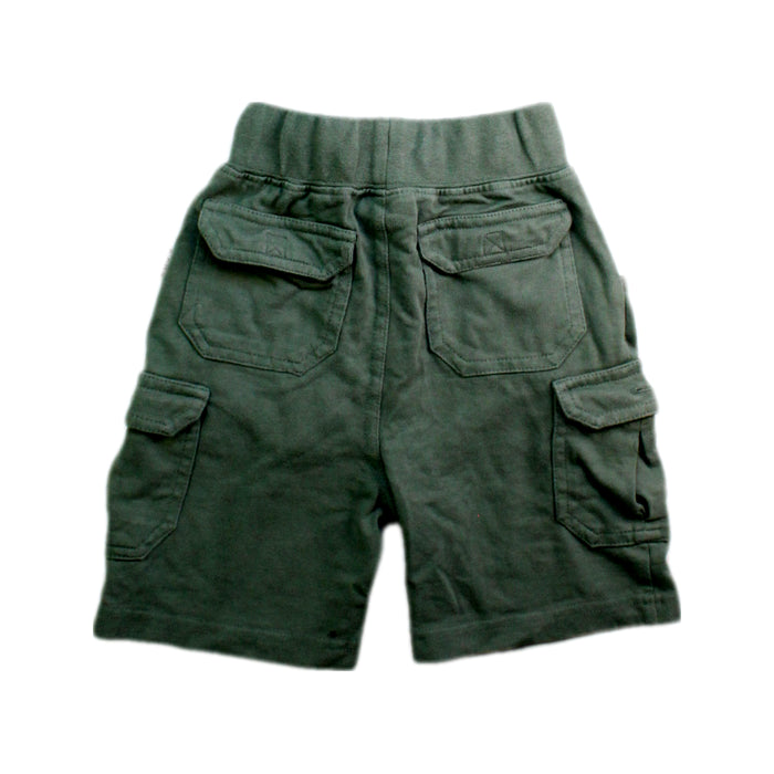 A Green Shorts from Jojo Maman Bébé in size 18-24M for boy. (Back View)