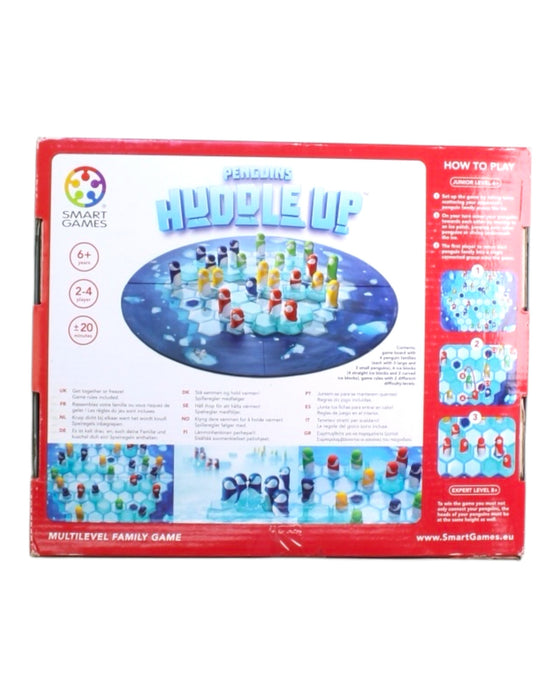 A Red Board Games & Puzzles from Smart Games in size 6T for neutral. (Back View)