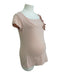 A Pink Short Sleeve Tops from Mothers en Vogue in size Maternity-S for maternity. (Front View)