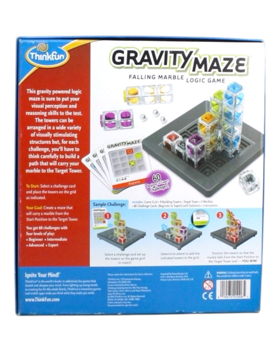 A Multicolour Board Games & Puzzles from ThinkFun in size 8Y for neutral. (Back View)