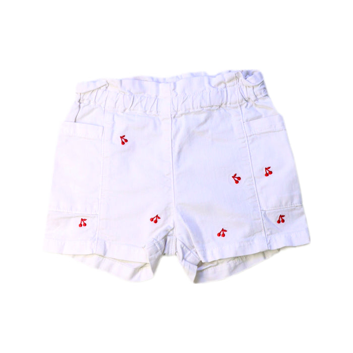 A White Shorts from Bonpoint in size 12-18M for girl. (Front View)