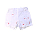 A White Shorts from Bonpoint in size 12-18M for girl. (Front View)