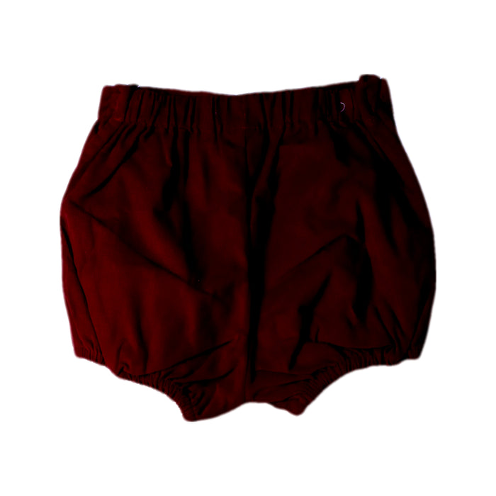 A Burgundy Shorts from Pepa London in size 2T for girl. (Back View)