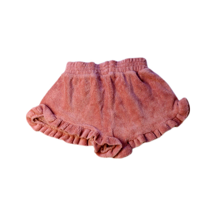 A Pink Shorts from Emile et Ida in size 3T for girl. (Back View)