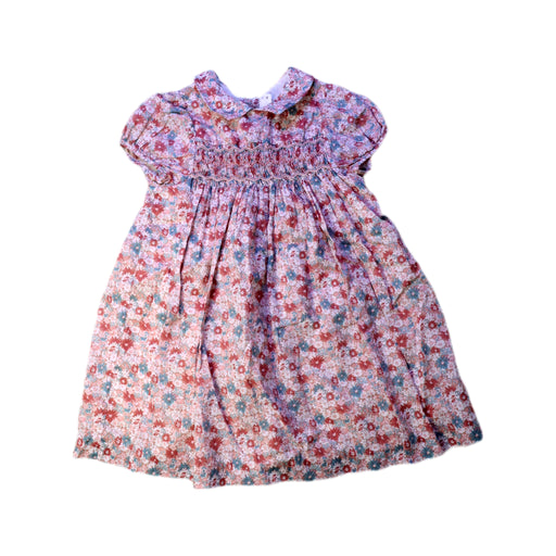 A Pink Short Sleeve Dresses from Bonpoint in size 3T for girl. (Front View)