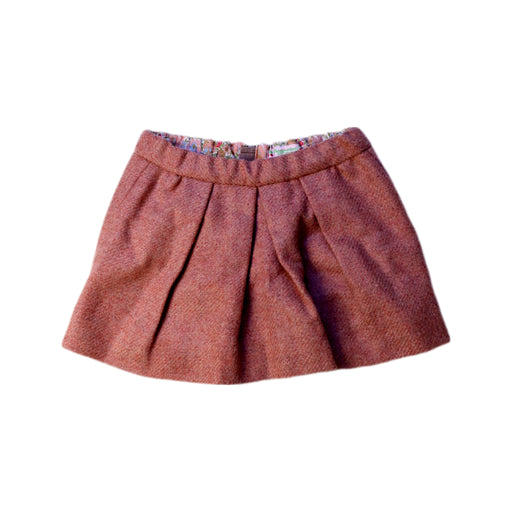 A Brown Short Skirts from Bonpoint in size 3T for girl. (Front View)