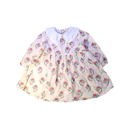 A White Short Sleeve Tops from Konges Sløjd in size 4T for girl. (Front View)