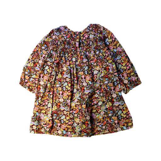 A Multicolour Long Sleeve Dresses from Bonton in size 4T for girl. (Front View)
