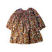 A Multicolour Long Sleeve Dresses from Bonton in size 4T for girl. (Front View)