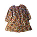 A Multicolour Long Sleeve Dresses from Bonton in size 4T for girl. (Back View)