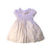 A Beige Short Sleeve Dresses from Lily Rose in size 3T for girl. (Front View)