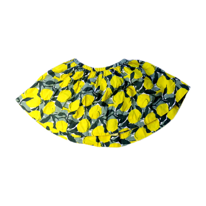 A Yellow Short Skirts from Bonpoint in size 3T for girl. (Back View)