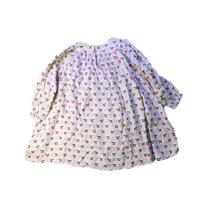 A White Long Sleeve Dresses from Konges Sløjd in size 3T for girl. (Back View)