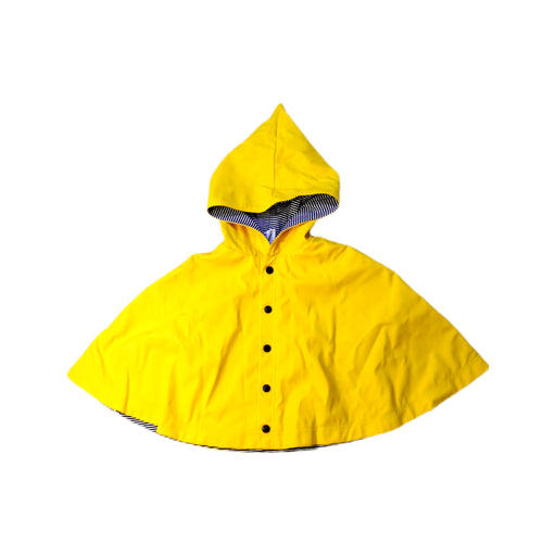 A Yellow Capes & Ponchos from Petit Bateau in size 3T for girl. (Front View)