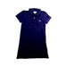 A Navy Short Sleeve Dresses from Lacoste in size 8Y for girl. (Front View)
