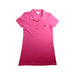 A Pink Short Sleeve Dresses from Lacoste in size 6T for girl. (Front View)