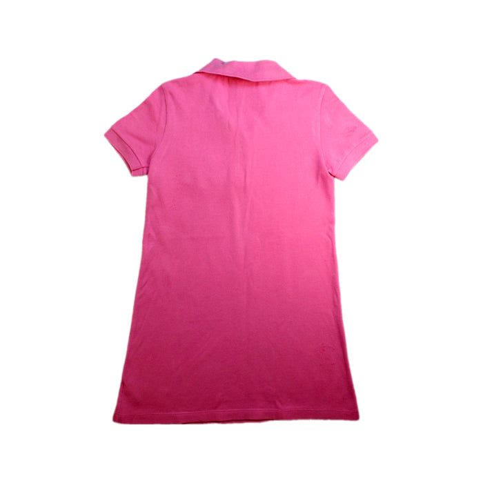 A Pink Short Sleeve Dresses from Lacoste in size 6T for girl. (Back View)
