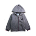 A Grey Zippered Sweatshirts from Jacadi in size 4T for boy. (Front View)