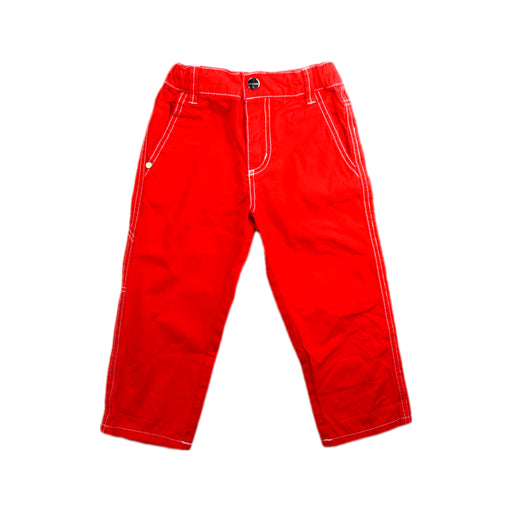 A Red Casual Pants from Jacadi in size 18-24M for boy. (Front View)