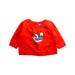 A Red Knit Sweaters from Jacadi in size 0-3M for boy. (Front View)