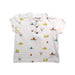 A White Short Sleeve Polos from Bout'Chou in size 18-24M for boy. (Front View)