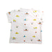 A White Short Sleeve Polos from Bout'Chou in size 18-24M for boy. (Back View)