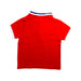 A Red Short Sleeve Polos from Jacadi in size 18-24M for boy. (Back View)