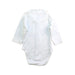A White Long Sleeve Bodysuits from Petit Bateau in size 0-3M for girl. (Back View)