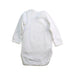 A White Long Sleeve Bodysuits from Petit Bateau in size Newborn for boy. (Back View)