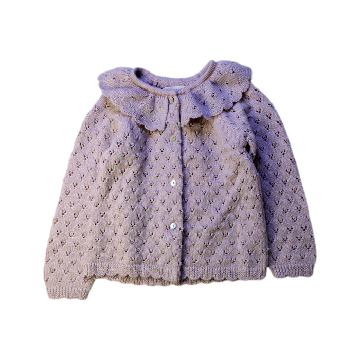 A Purple Cardigans from Konges Sløjd in size 2T for girl. (Front View)