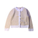 A Beige Cardigans from Bonpoint in size 3T for girl. (Front View)