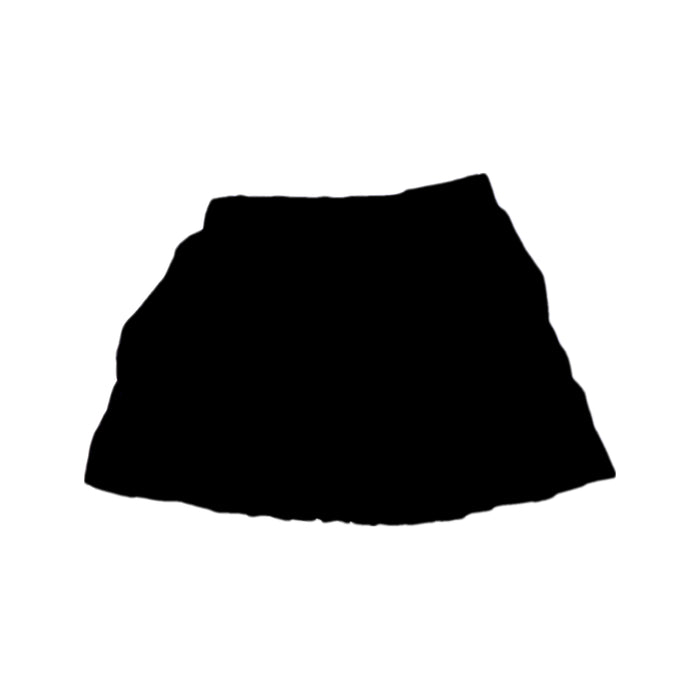 A Black Mid Skirts from Bonpoint in size 6T for girl. (Back View)