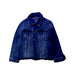 A Blue Lightweight Jackets from DL1961 in size 4T for girl. (Front View)
