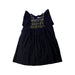 A Navy Long Sleeve Dresses from Bonpoint in size 3T for girl. (Front View)