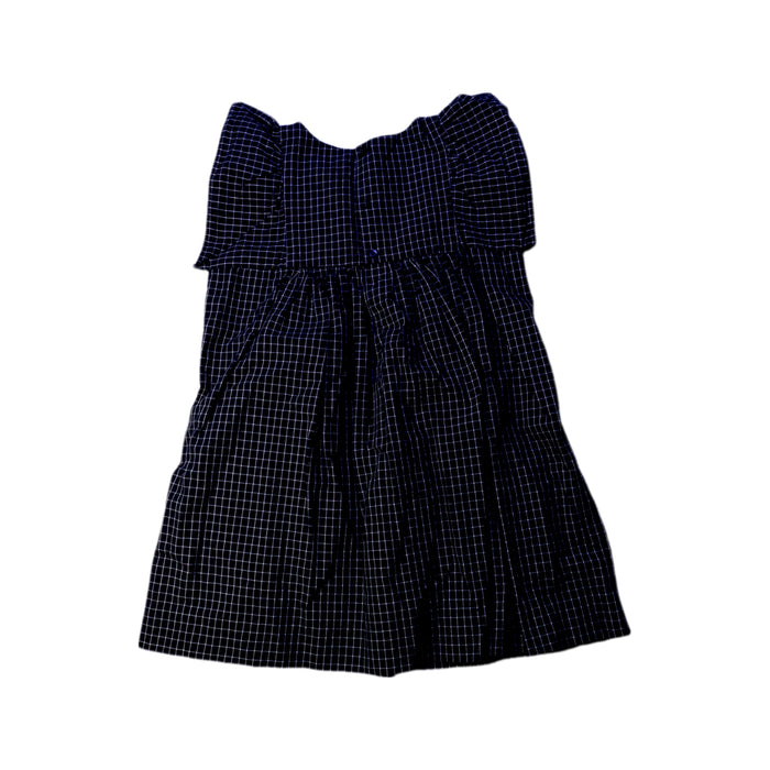 A Navy Long Sleeve Dresses from Bonpoint in size 3T for girl. (Back View)