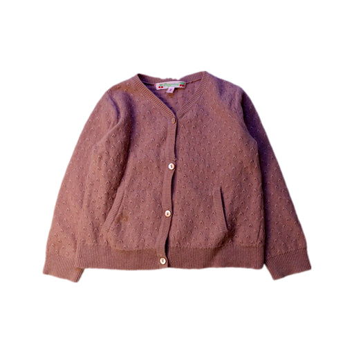 A Purple Cardigans from Bonpoint in size 2T for girl. (Front View)