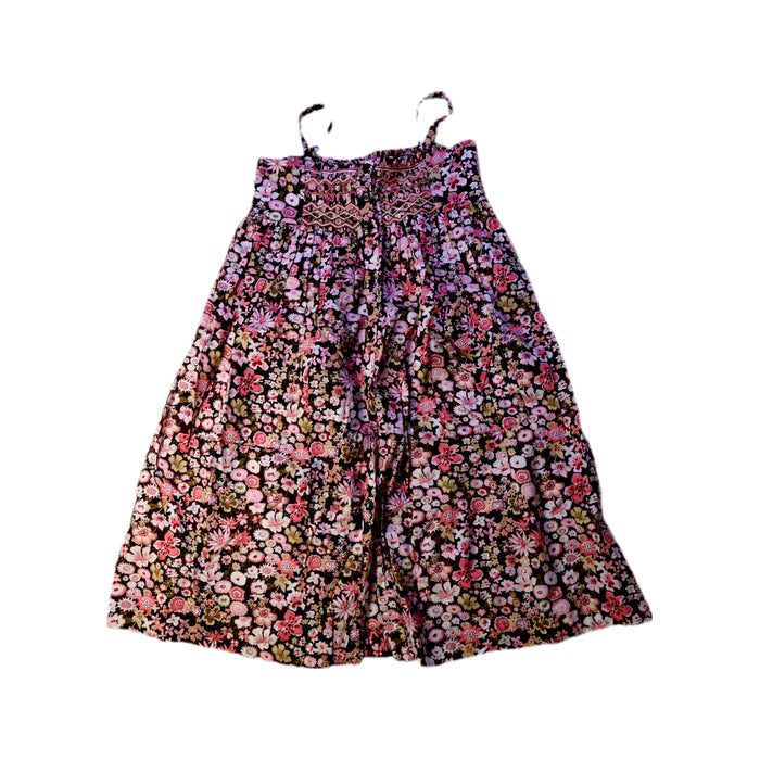A Pink Sleeveless Dresses from Bonpoint in size 4T for girl. (Front View)