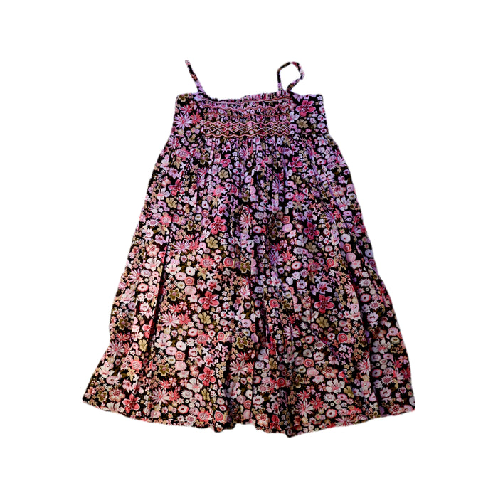 A Pink Sleeveless Dresses from Bonpoint in size 4T for girl. (Back View)