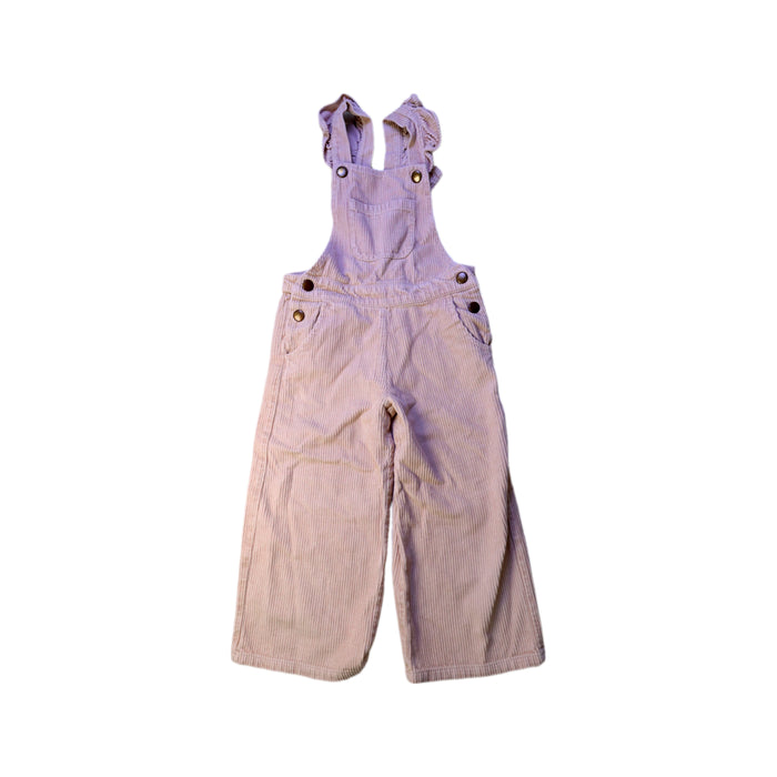 A Pink Long Overalls from Louis Louise in size 4T for girl. (Front View)