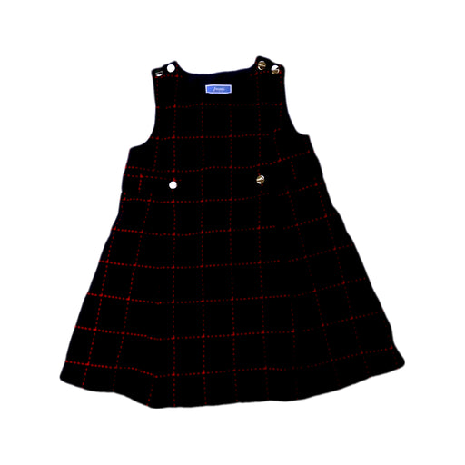 A Black Sleeveless Dresses from Jacadi in size 3T for girl. (Front View)