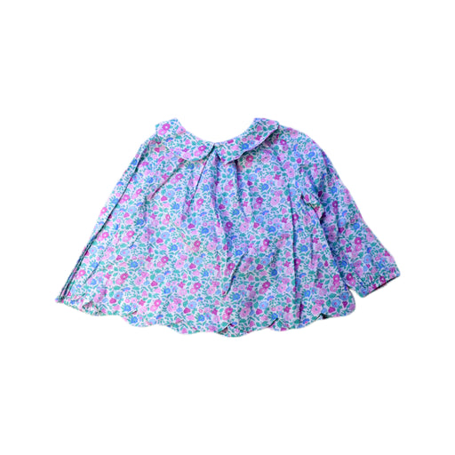 A Pink Long Sleeve Tops from Jacadi in size 2T for girl. (Front View)