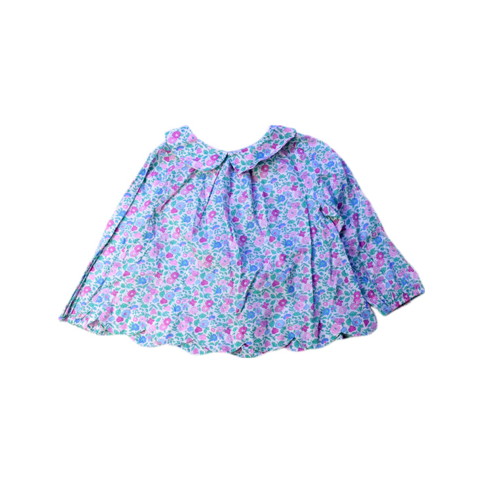 A Pink Long Sleeve Tops from Jacadi in size 2T for girl. (Front View)