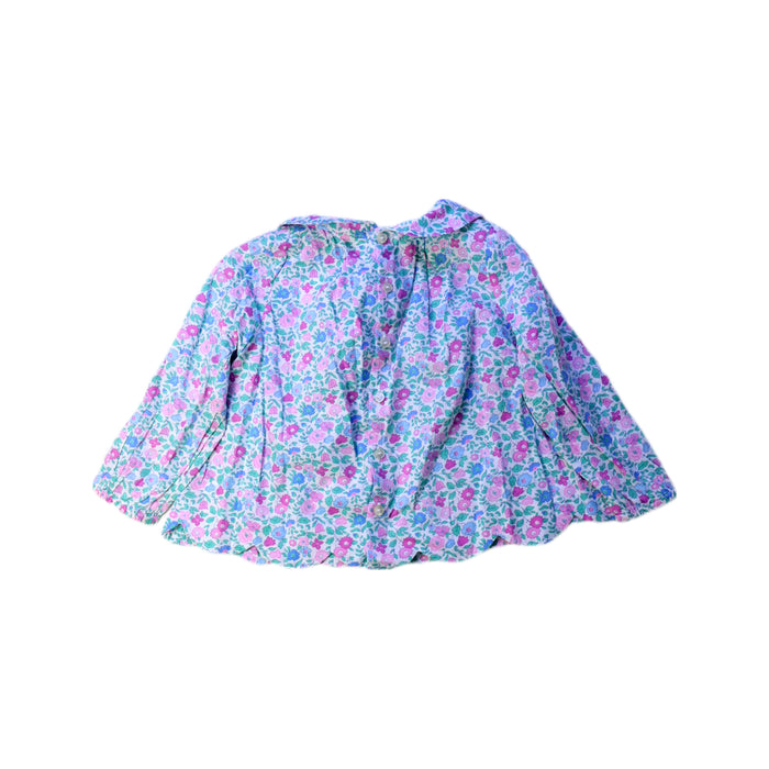 A Pink Long Sleeve Tops from Jacadi in size 2T for girl. (Back View)
