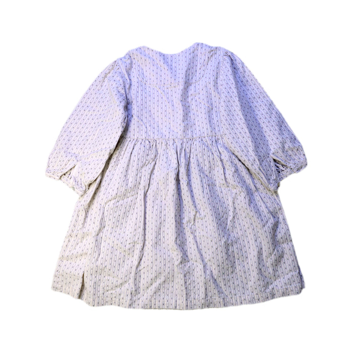 A White Long Sleeve Dresses from Benebene in size 3T for girl. (Back View)