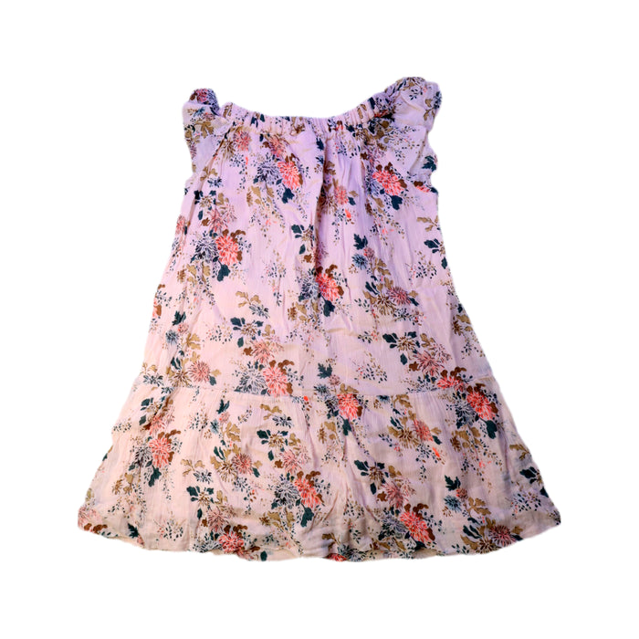 A Multicolour Sleeveless Dresses from Bonpoint in size 6T for girl. (Back View)